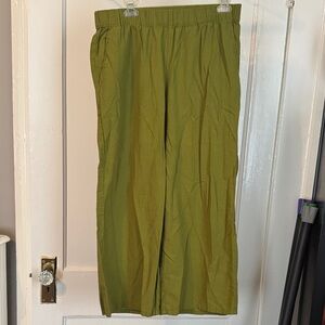 Eileen Fisher Wide Leg Cropped Pants